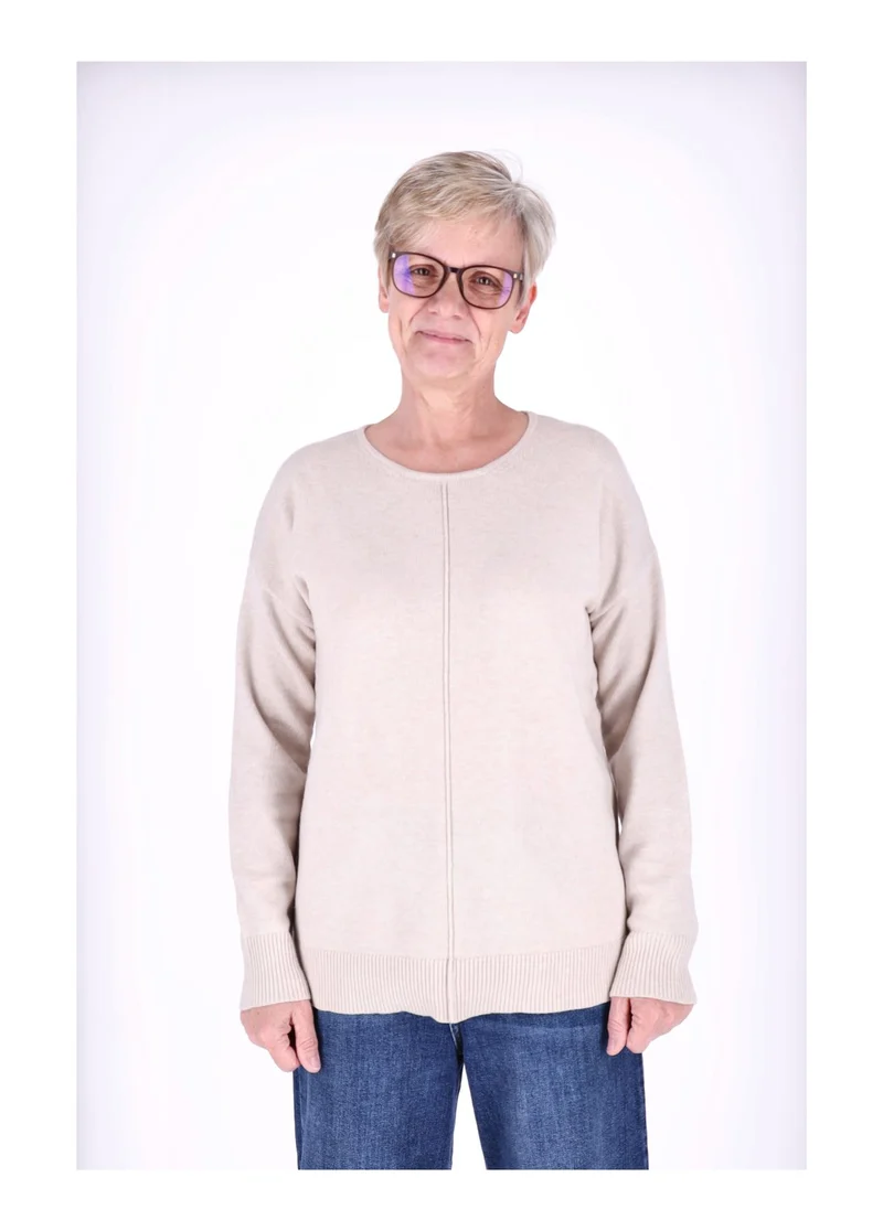 TARA M CARLA Rundhals Strickpullover