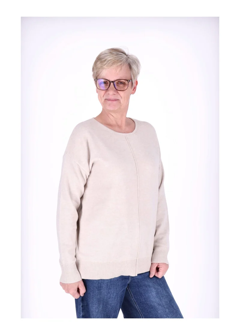 TARA M CARLA Rundhals Strickpullover