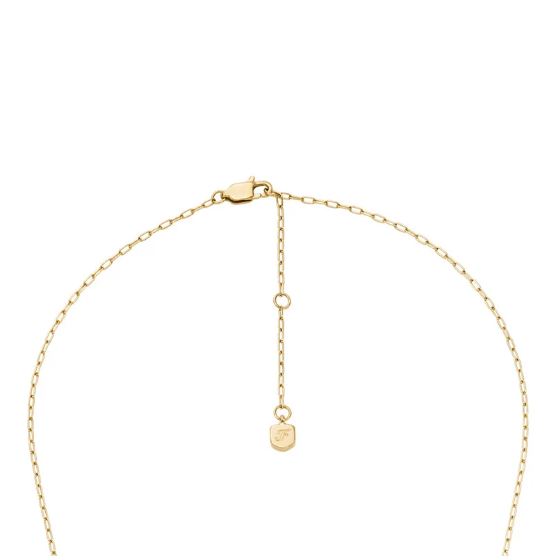 Fossil Sutton Stainless Steel Women's Necklace JF04962710