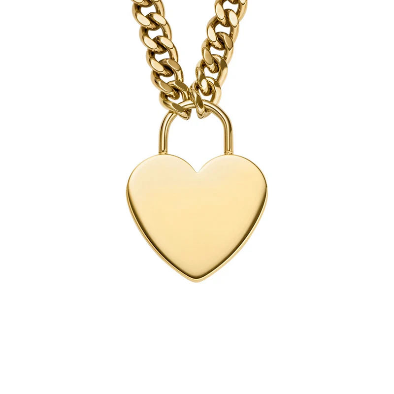 Fossil Sutton Stainless Steel Women's Necklace JF04958710