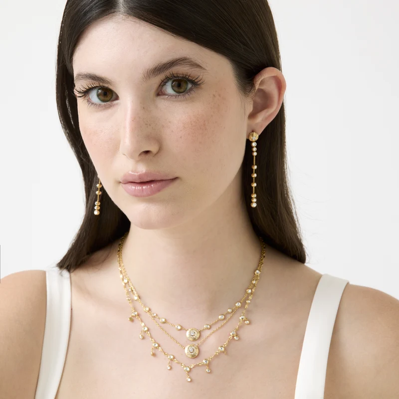 Guess Sparks Gold-coloured Necklace JUBN06273JWYGT-U