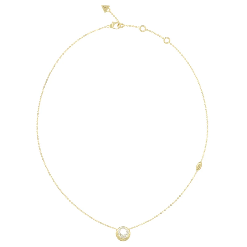 Guess Moon Drops Gold-coloured Necklace JUBN06245JWYGT-U
