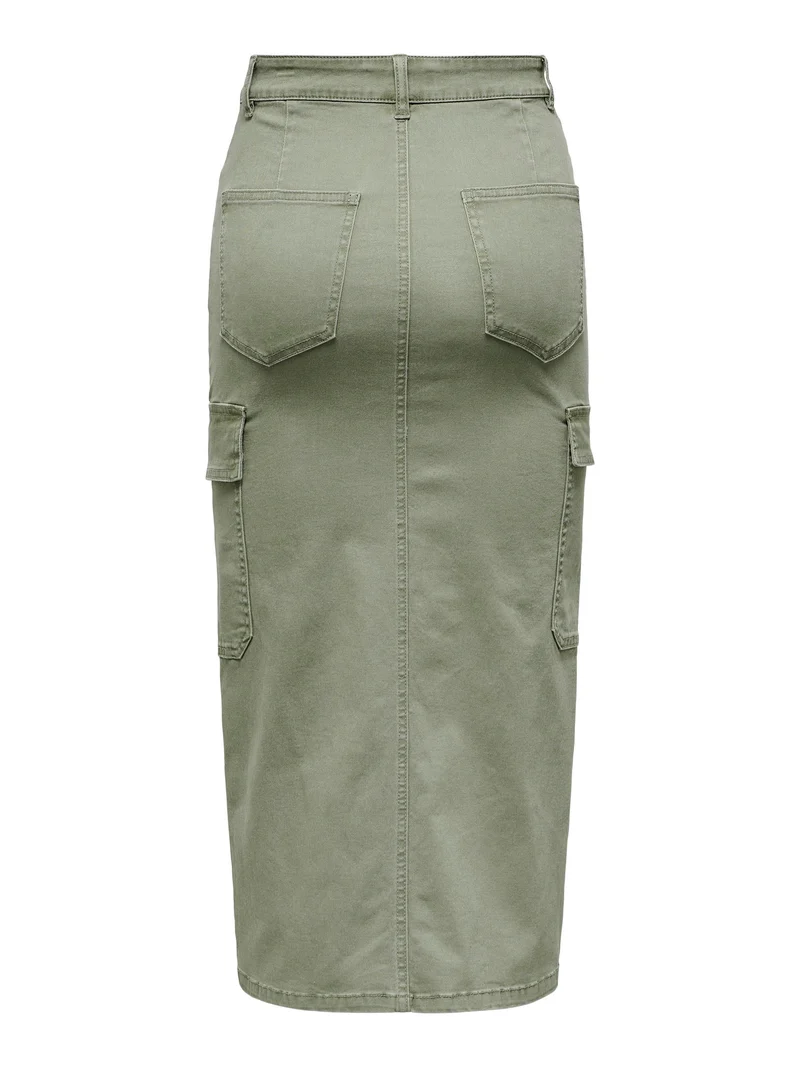 ONLY Cargo Midi-Rock Baumwolle