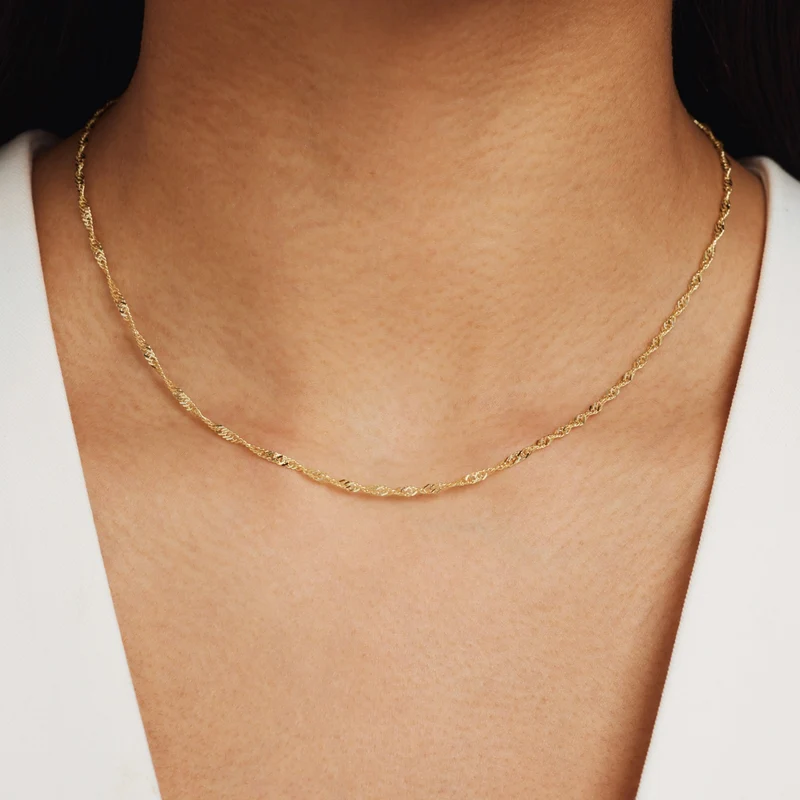 Isabel Bernard Rivoli Lilou 14 Karat | Gold Halskette IB340113