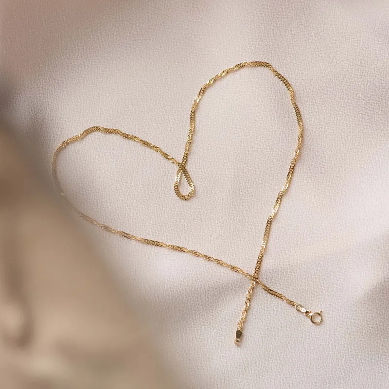 Isabel Bernard Rivoli Lilou 14 Karat | Gold Halskette IB340113