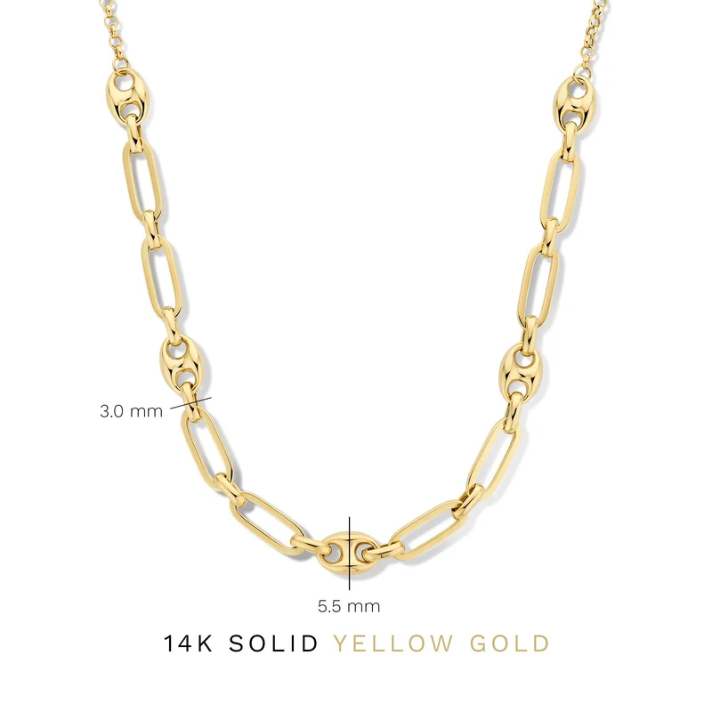 Isabel Bernard Aidee Demie 14 Karat | Gold Halskette IB340117