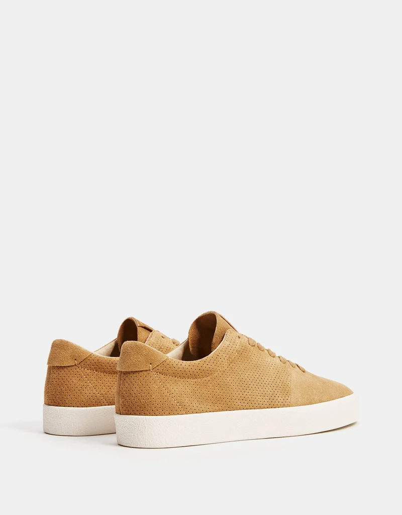 Mens leather sneakers