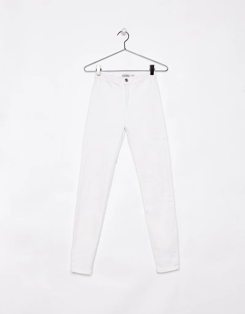 High waist denim jeggings