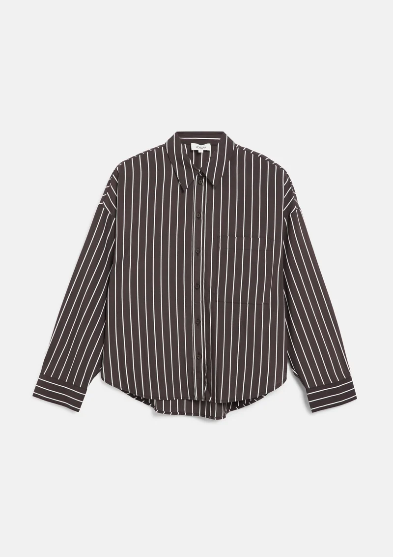 s.Oliver - Bluse - Farbe: Dunkelbraun