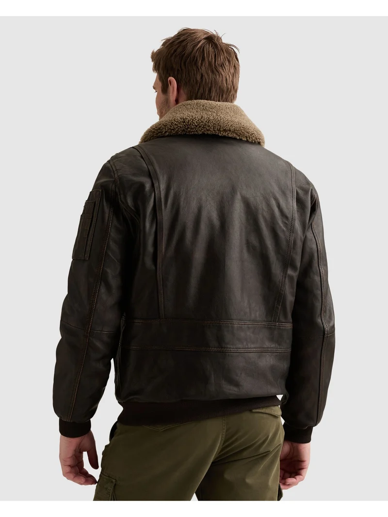 SHORT JACKET SNOWPROP rubbed & sha, Chocolate Torte