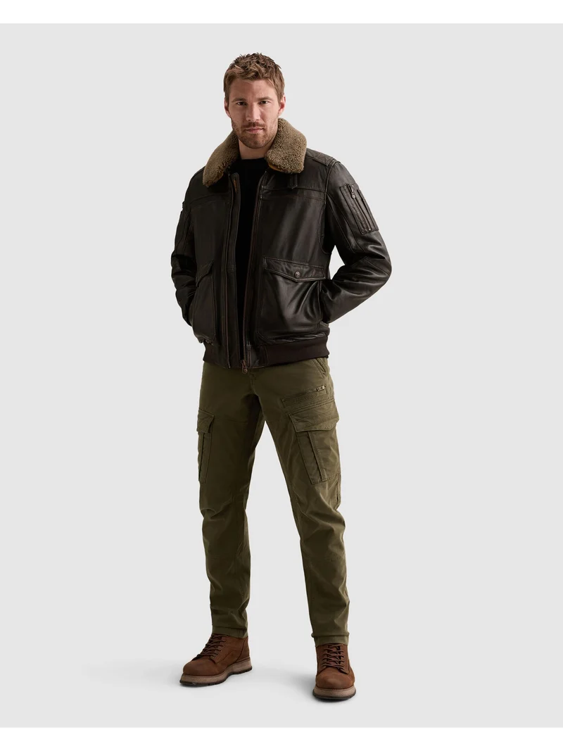 SHORT JACKET SNOWPROP rubbed & sha, Chocolate Torte
