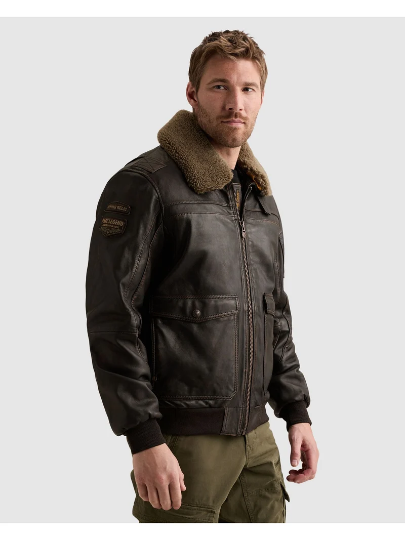 SHORT JACKET SNOWPROP rubbed & sha, Chocolate Torte