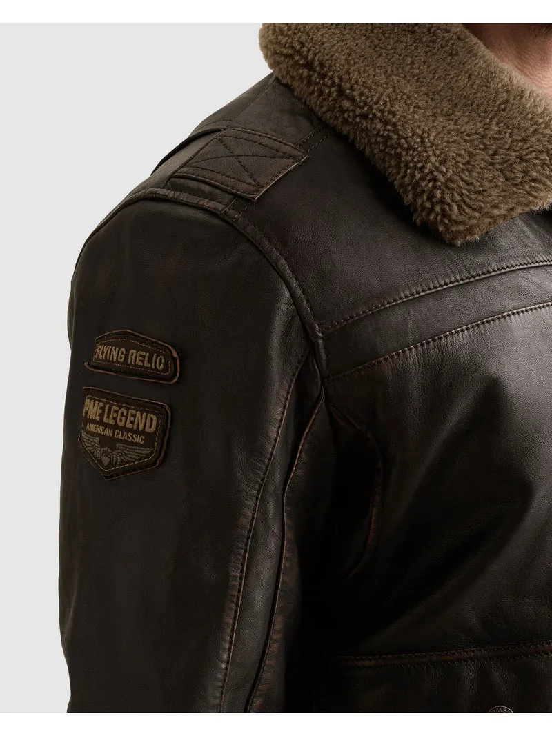 SHORT JACKET SNOWPROP rubbed & sha, Chocolate Torte
