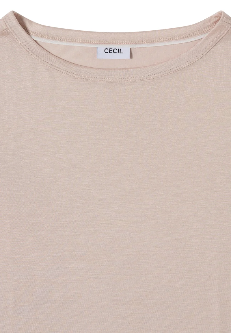 NOS Solid Layering Shirt, cashmere beige