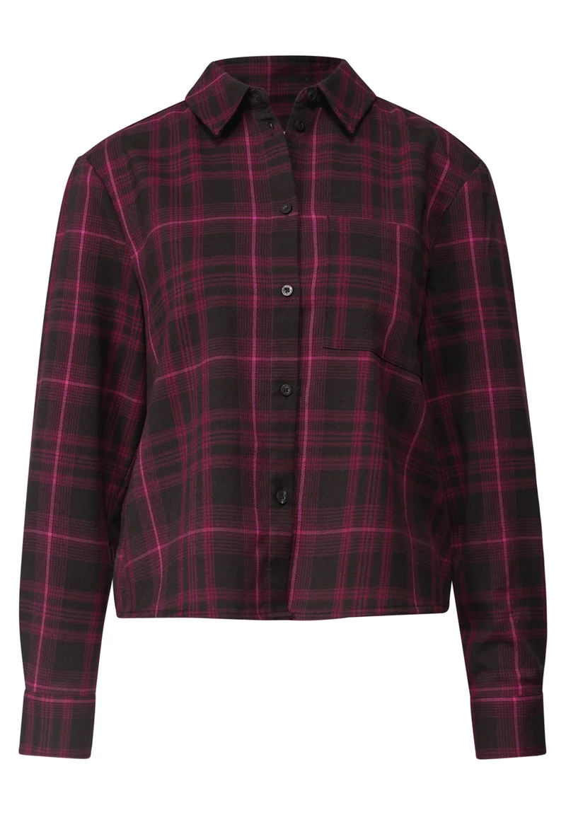 LTD QR Studio_YD Check Shirtco, russet red