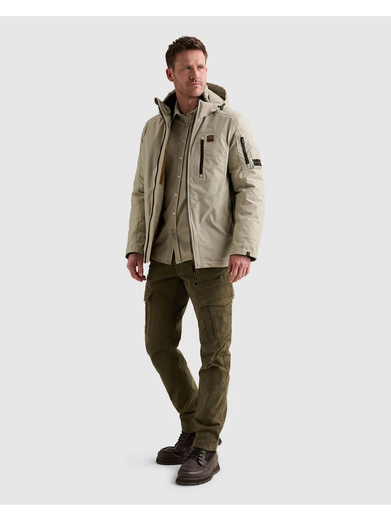 Semi long jacket CONESTOGA Dasrip, Abbey Stone