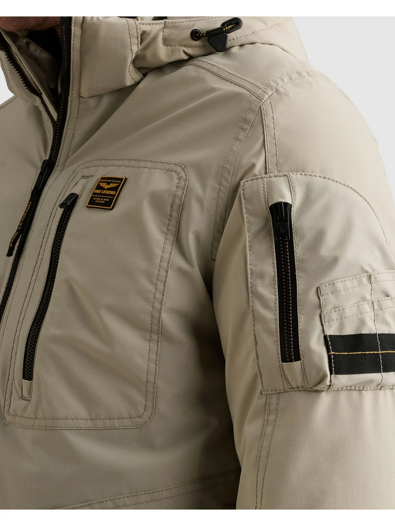 Semi long jacket CONESTOGA Dasrip, Abbey Stone