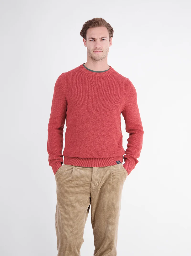 STRICK 1/1 ARM, MUTED RED