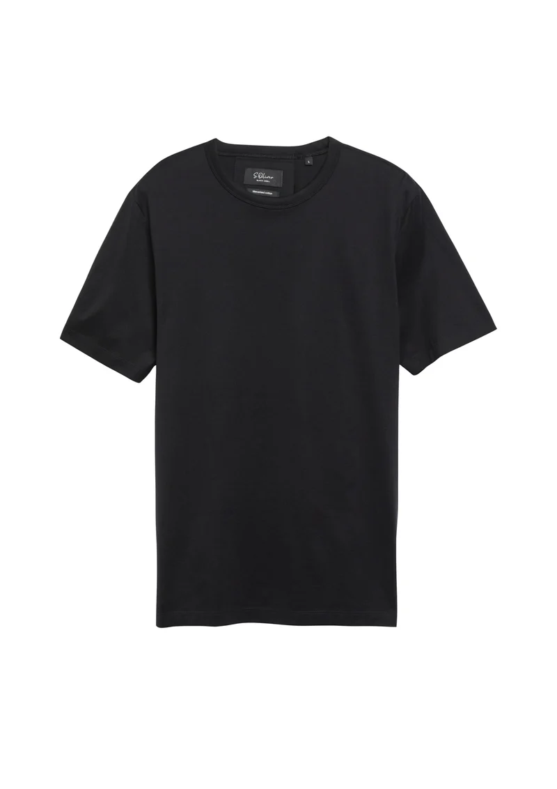 T-Shirt, GREY/BLACK