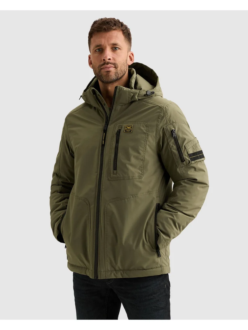 Semi long jacket CONESTOGA Dasrip, Dusty Olive