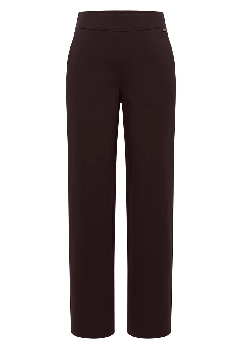 CECIL - High Waist Straight Leg Hose im Loose Fit - Farbe: truffle brown