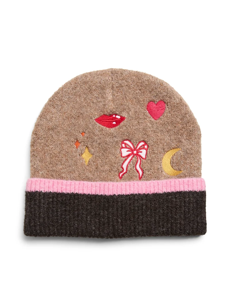 PCANGLE HOOD BC, Bison/Solid/Patches