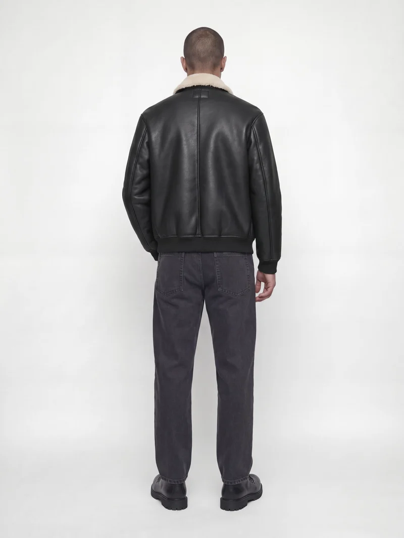 JPRBLULUKE BOMBER JACKET SN, Black/PU