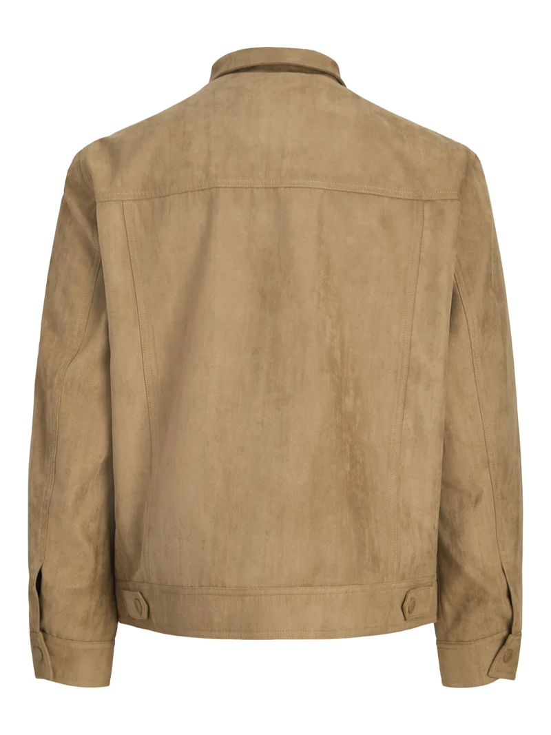 JPRBLAWAYNE TRUCKER JACKET, Petrified Oak