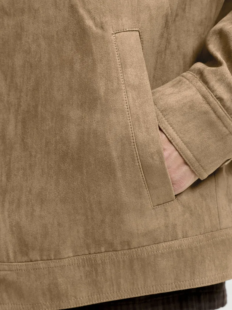 JPRBLAWAYNE TRUCKER JACKET, Petrified Oak