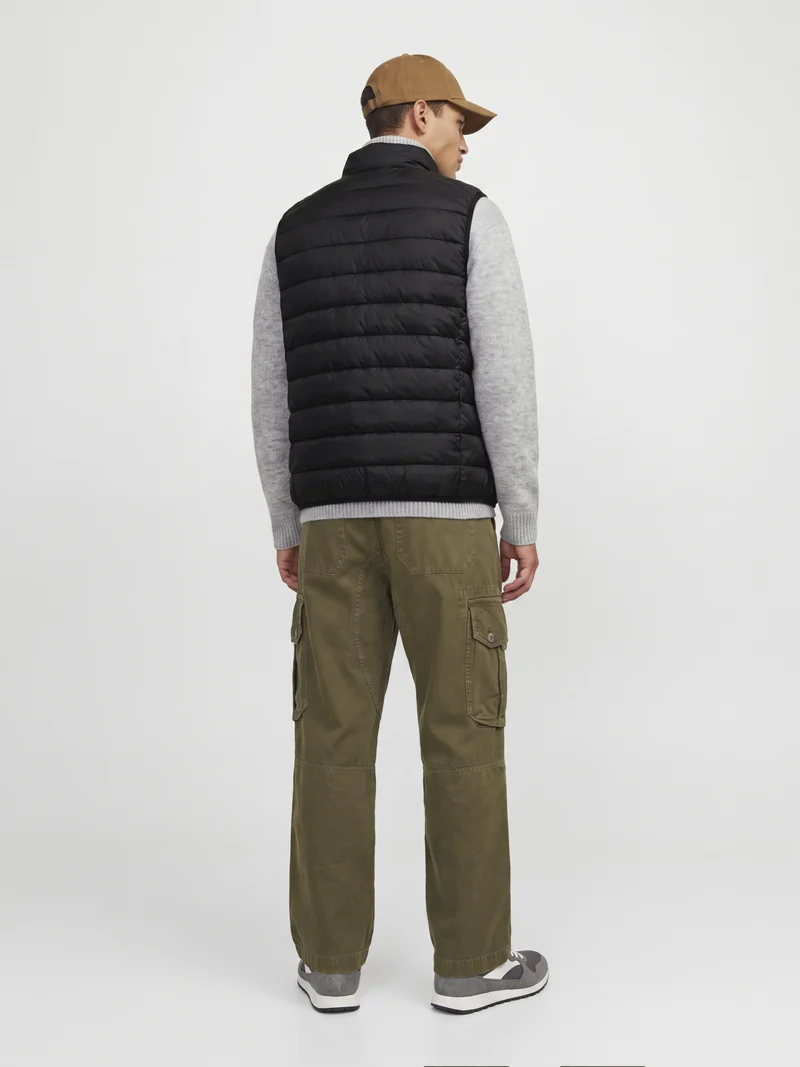 JJEBERG LIGHT DOWN BODYWARMER NOOS, Black