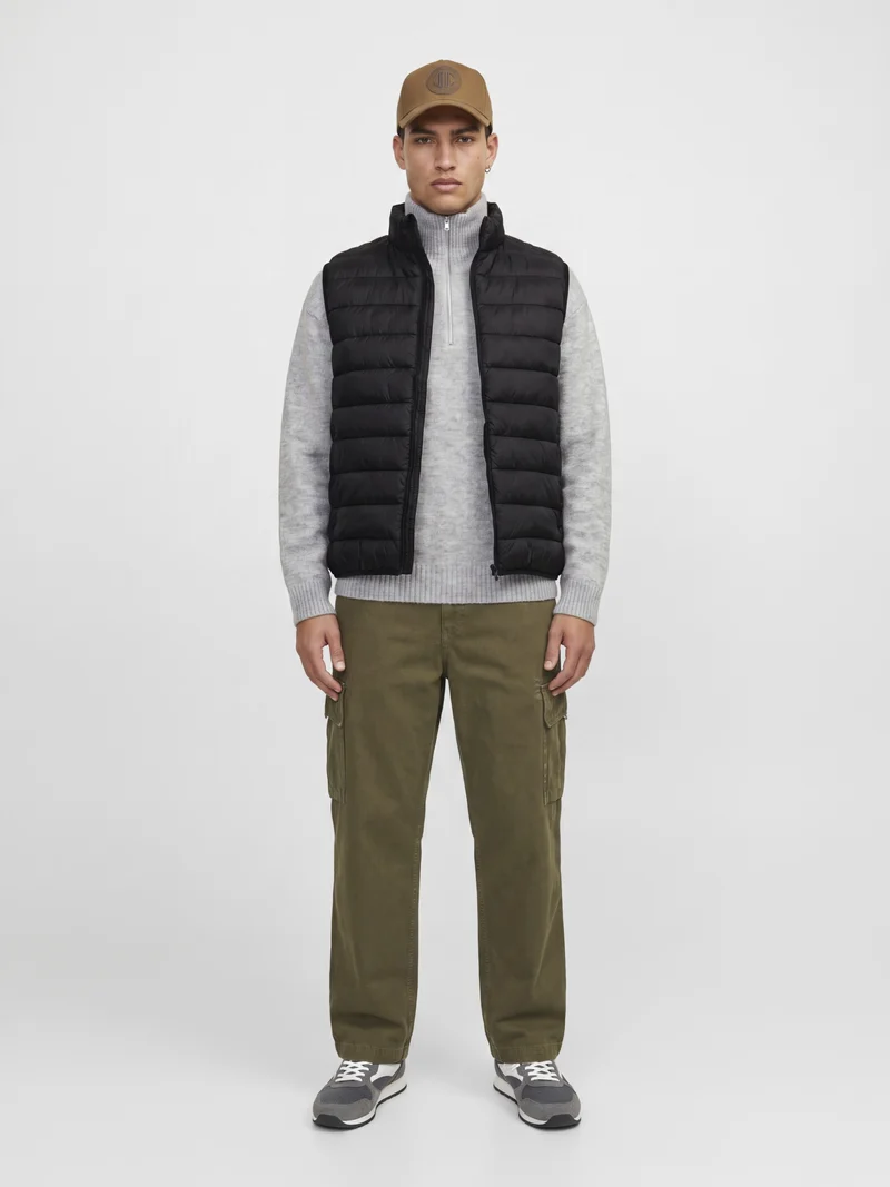 JJEBERG LIGHT DOWN BODYWARMER NOOS, Black