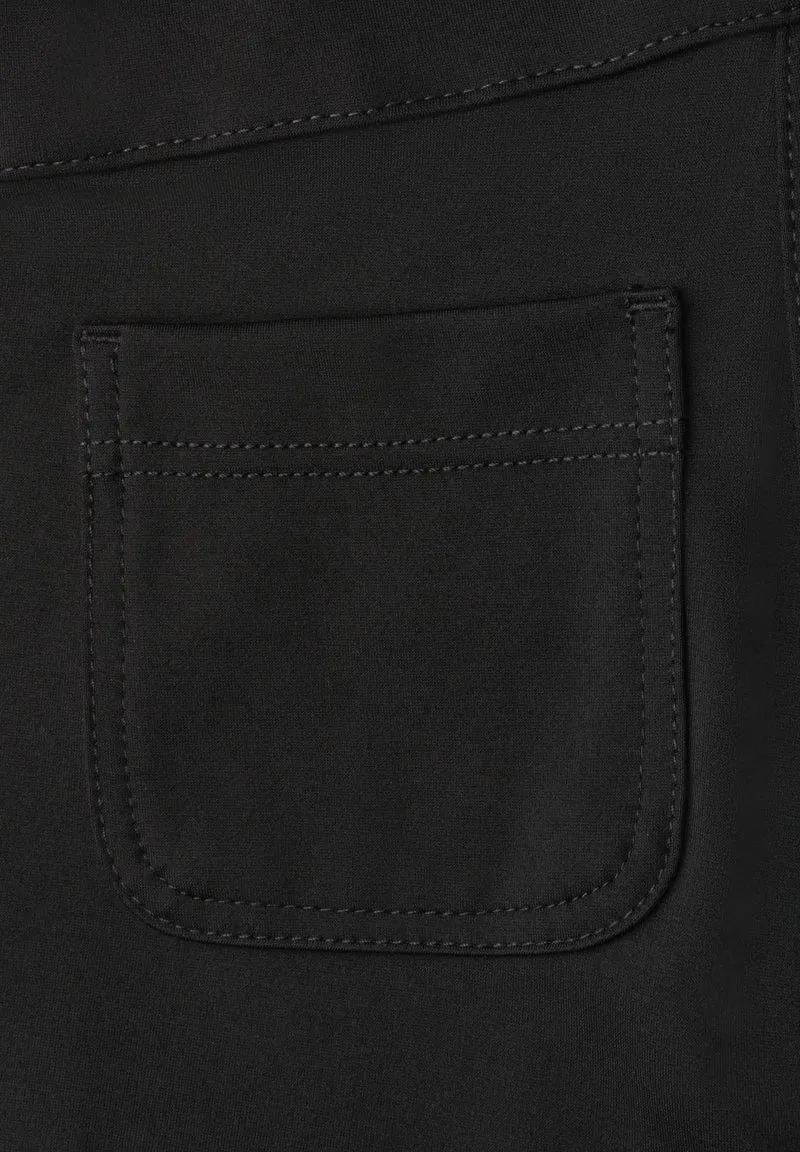 Street One - High Waist Straight Leg Hose im Casual Fit - Farbe: Black