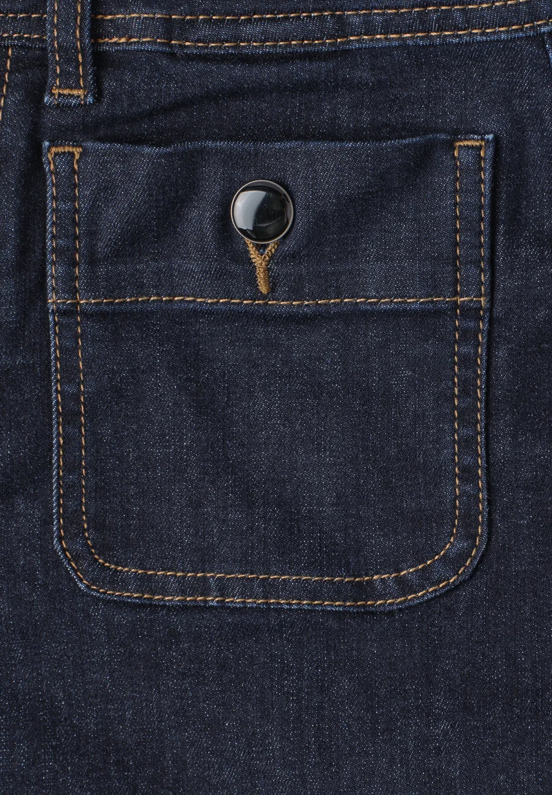 Street One - Mid Waist Straight Leg Jeans Style: Amalia - Farbe: Rinse Washed