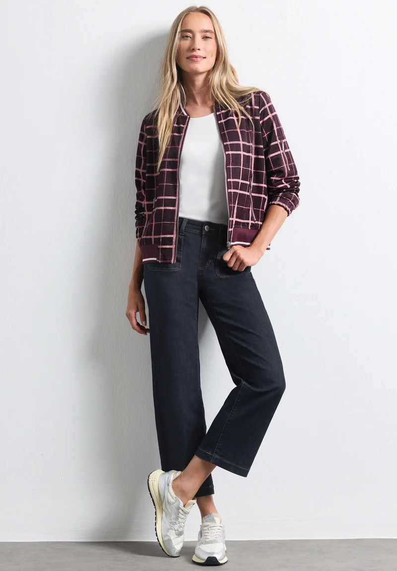 Street One - Mid Waist Straight Leg Jeans Style: Amalia - Farbe: Rinse Washed