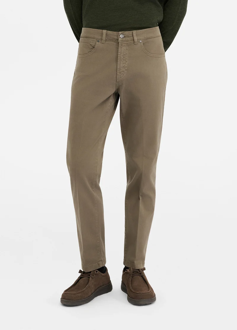 Slim-Fit Trousers
