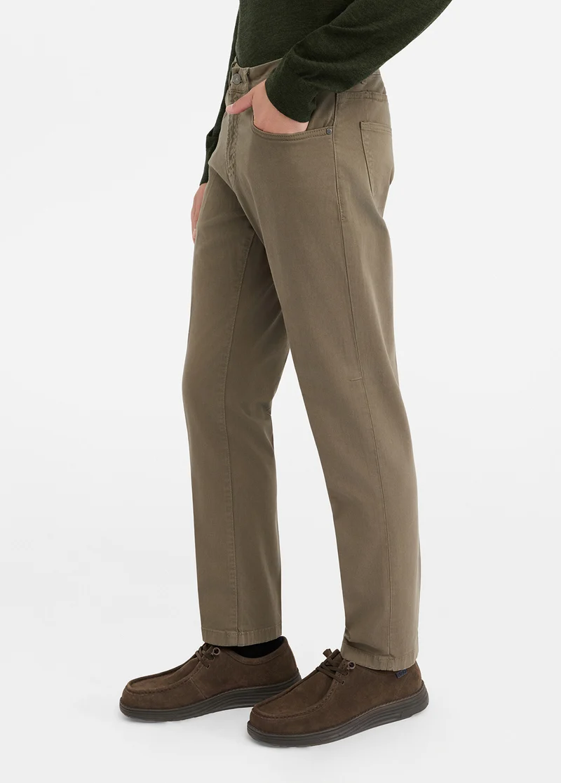 Slim-Fit Trousers