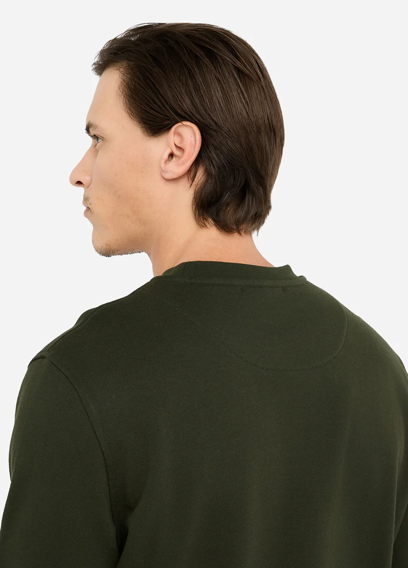 Cotton Sweatshirt with Logo