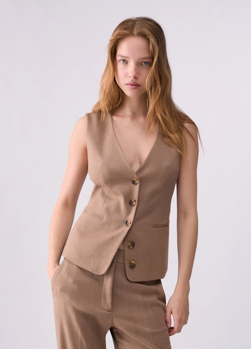 Gilet with Toggles
