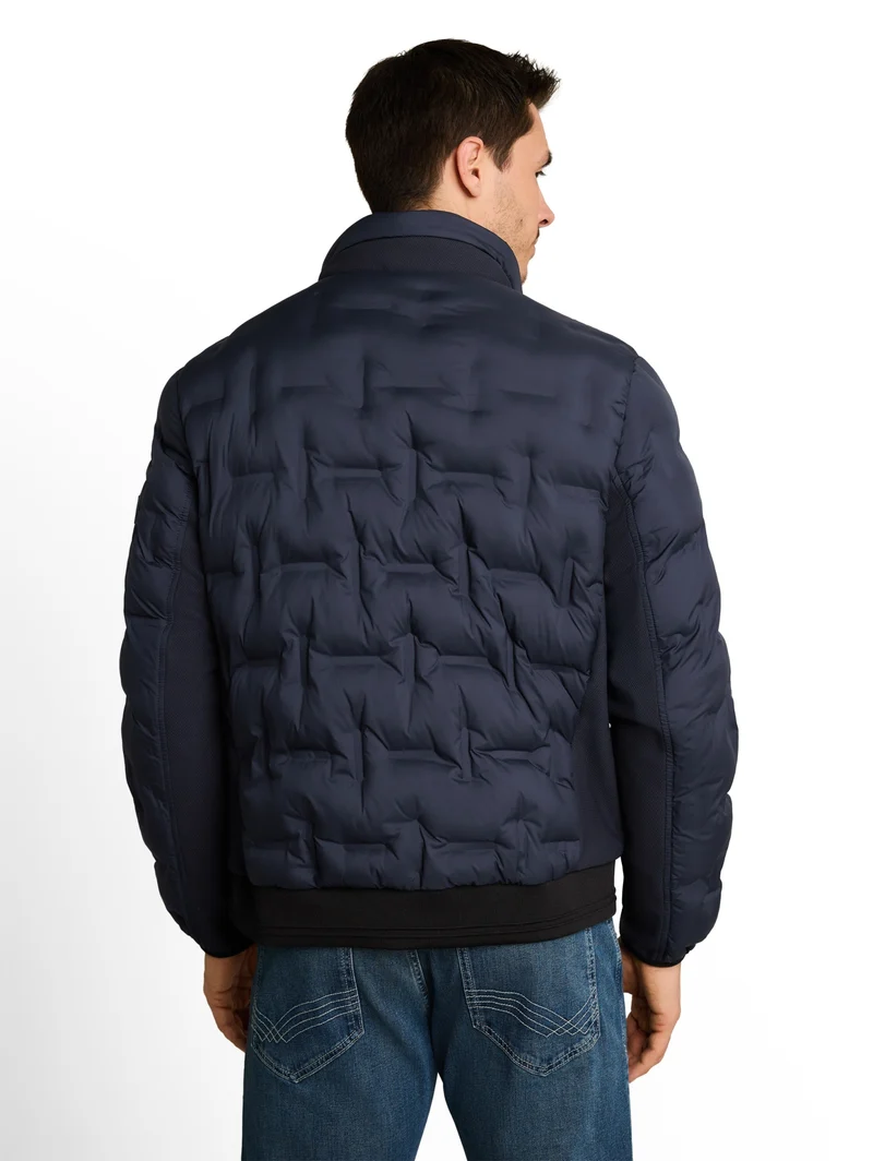 decorative hybrid jacket, sky captain blue
