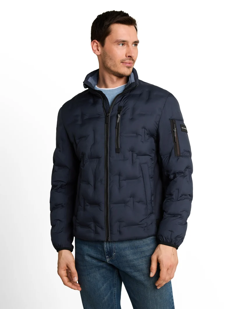 decorative hybrid jacket, sky captain blue