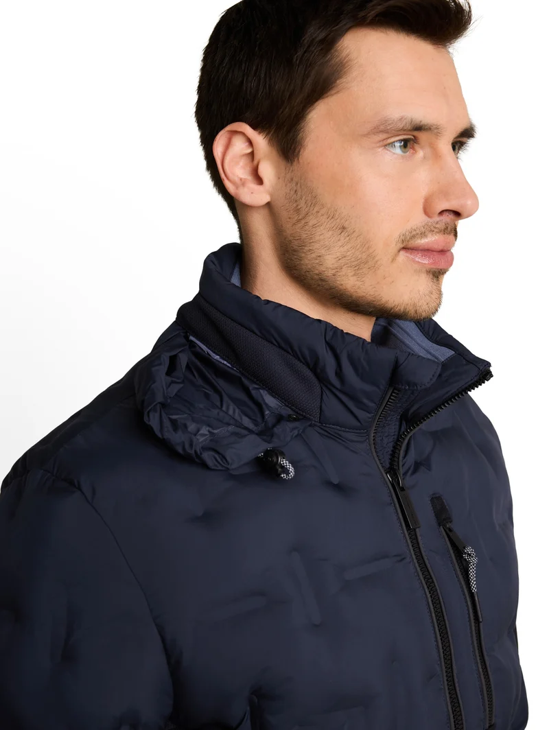 decorative hybrid jacket, sky captain blue