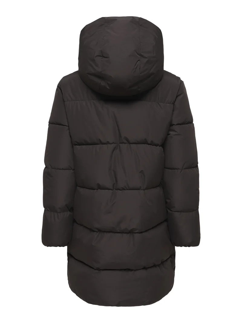 ONLJUTA PUFFER COAT OTW, Chocolate Torte