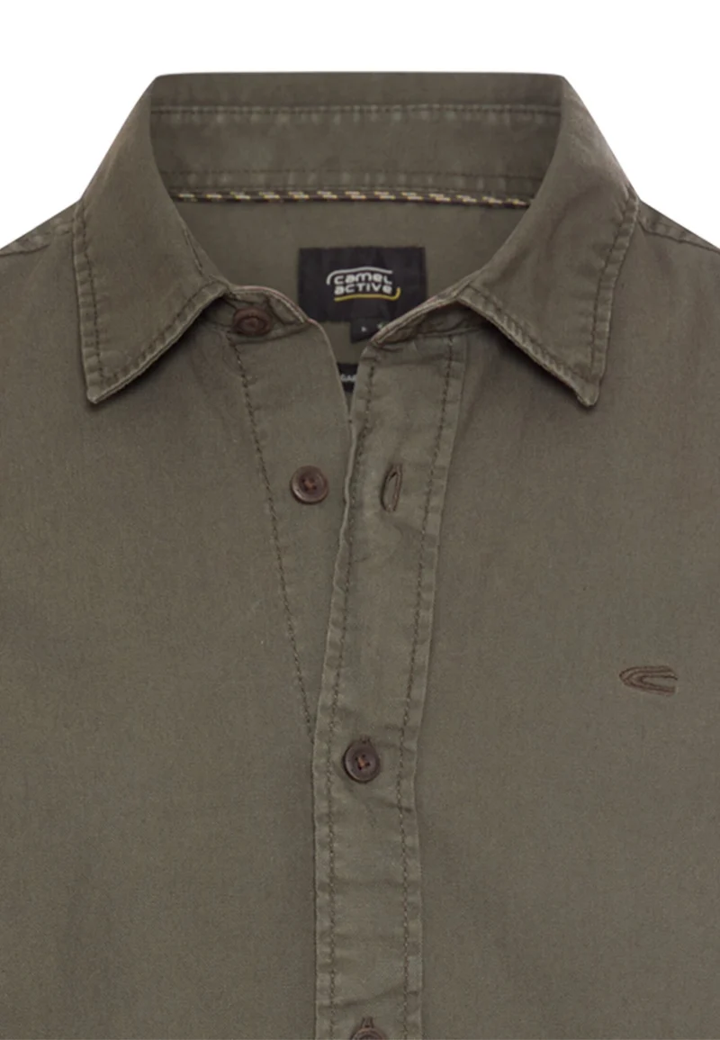 Shirts 1/1 sleeves, Olive Brown