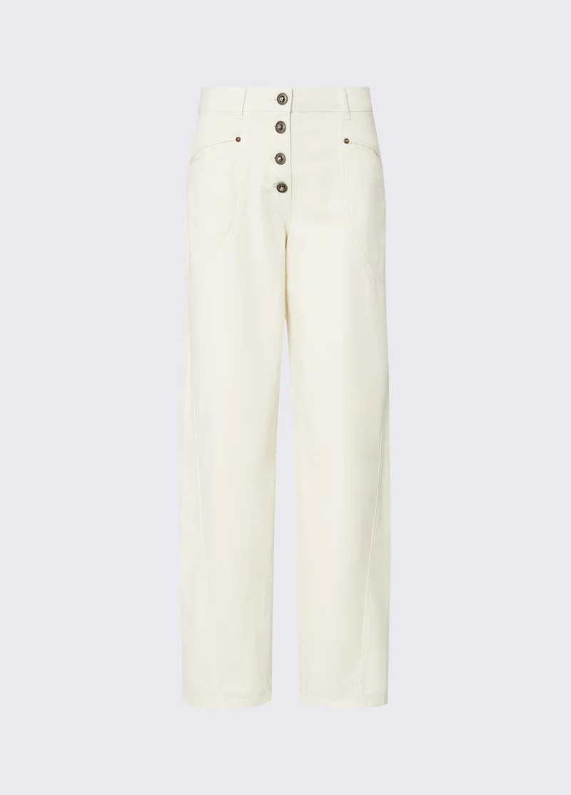 Low-rise baggy pants