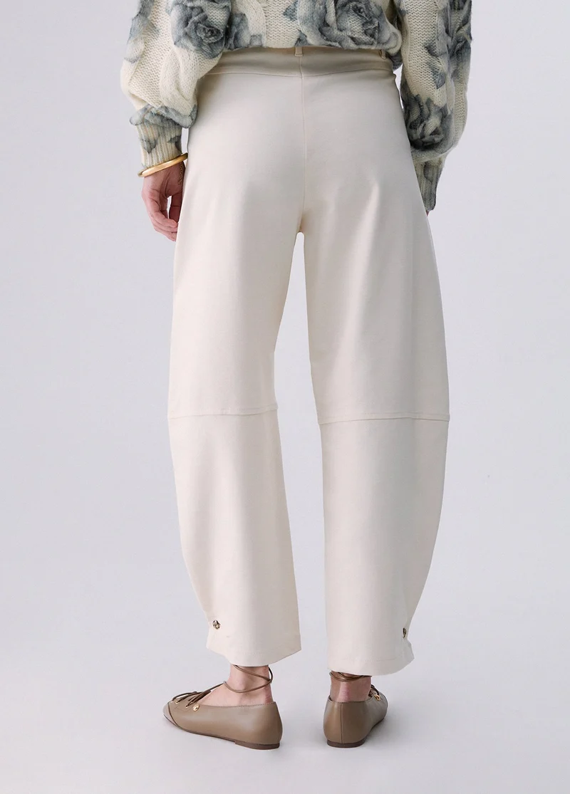 Balloon pants in punto milano