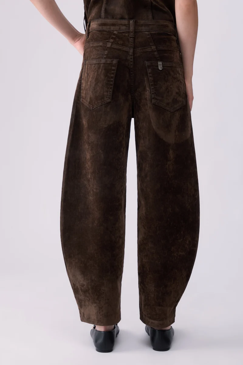 Balloon Velvet Trousers