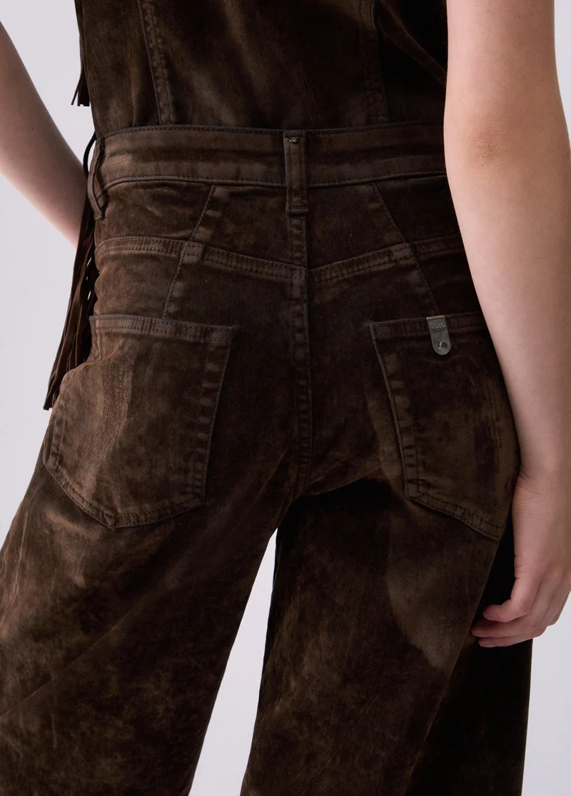 Balloon Velvet Trousers