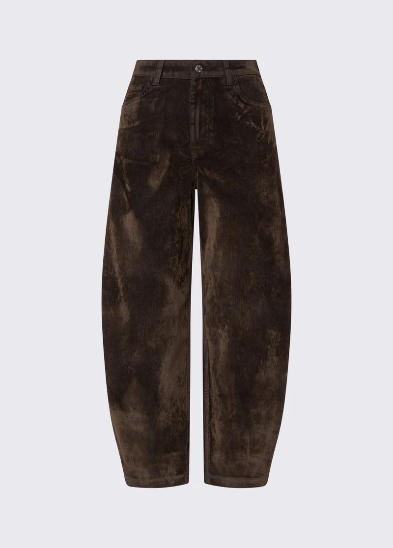 Balloon Velvet Trousers