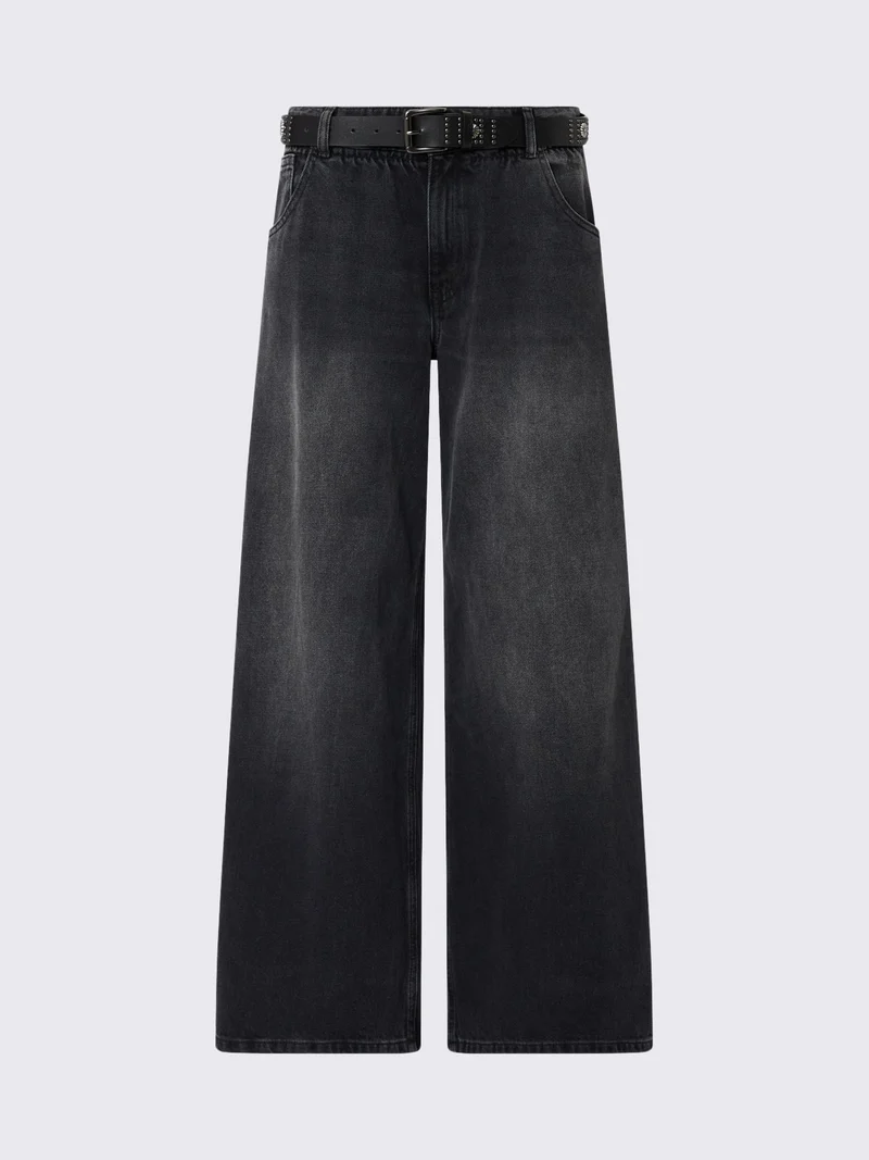 Flare Jeans with Belt