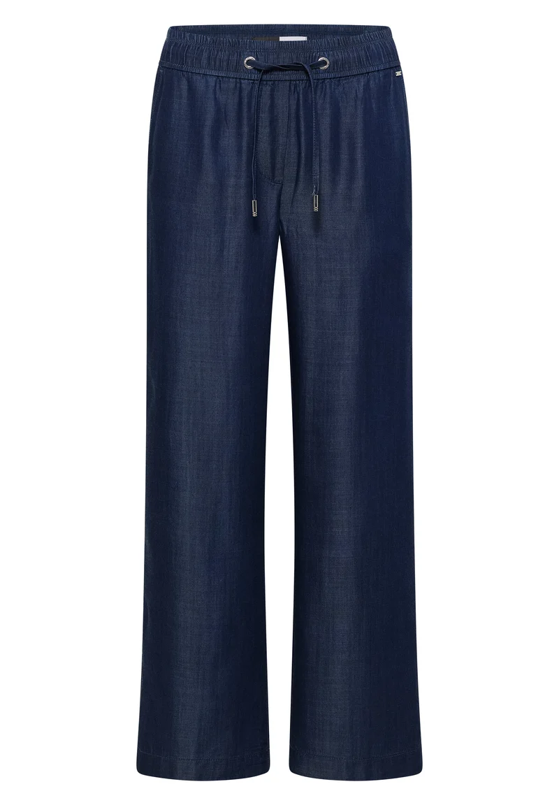 CECIL - Wide Leg Hose in Denim-Optik - Farbe: Dark blue wash
